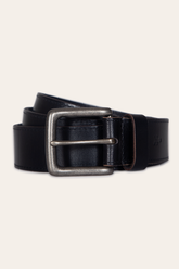 Men’s Black 35mm Pull Up Leather Belt