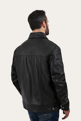 Black Baxter Trucker Jacket