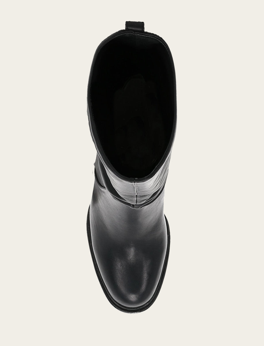 Black Alex Softy Tall Wide Calf Boot