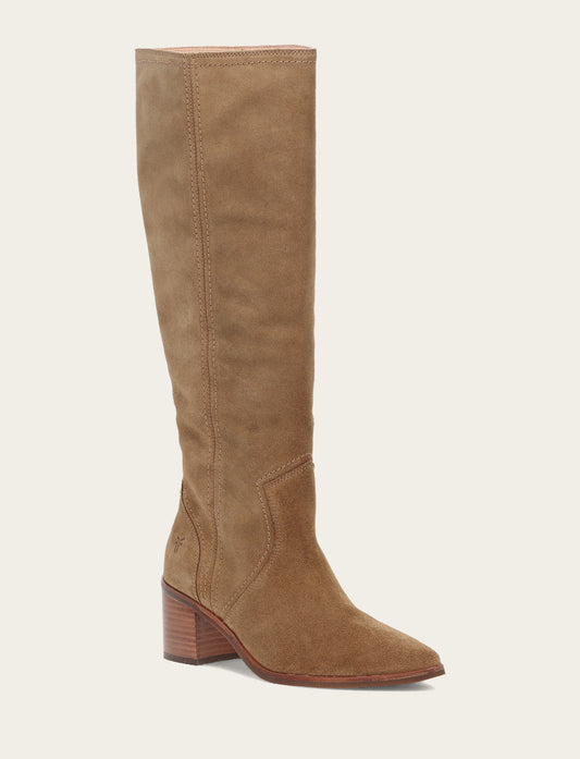 Women's Almond Sadie Softy Tall Wide Calf Boot