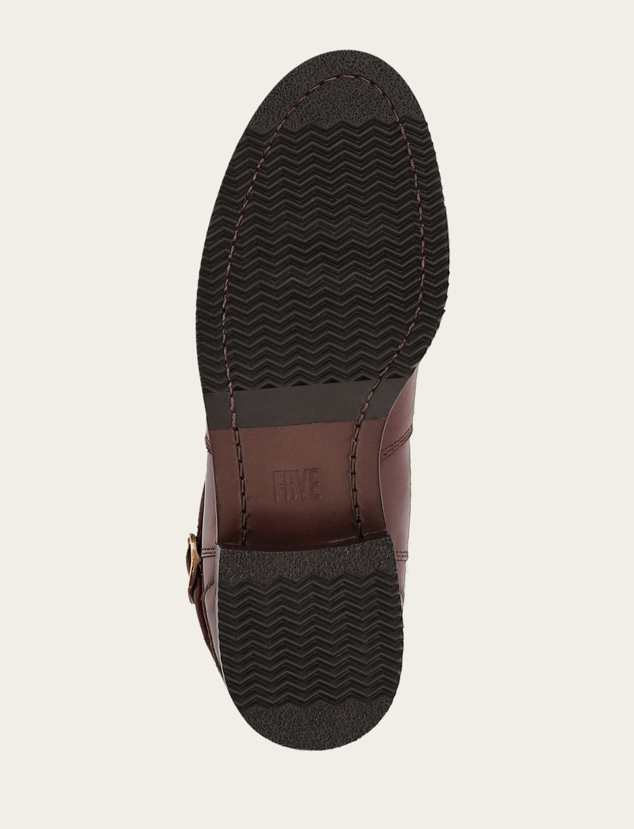 Women's Merlot Melissa Belted Riding Wide Calf Boot