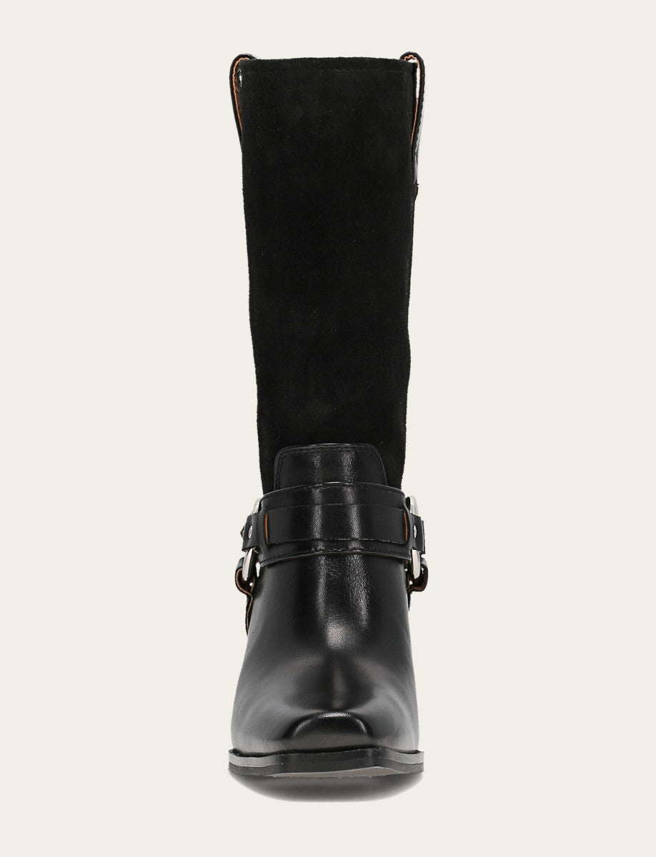 Women's Black Shiloh Harness Belted Boot