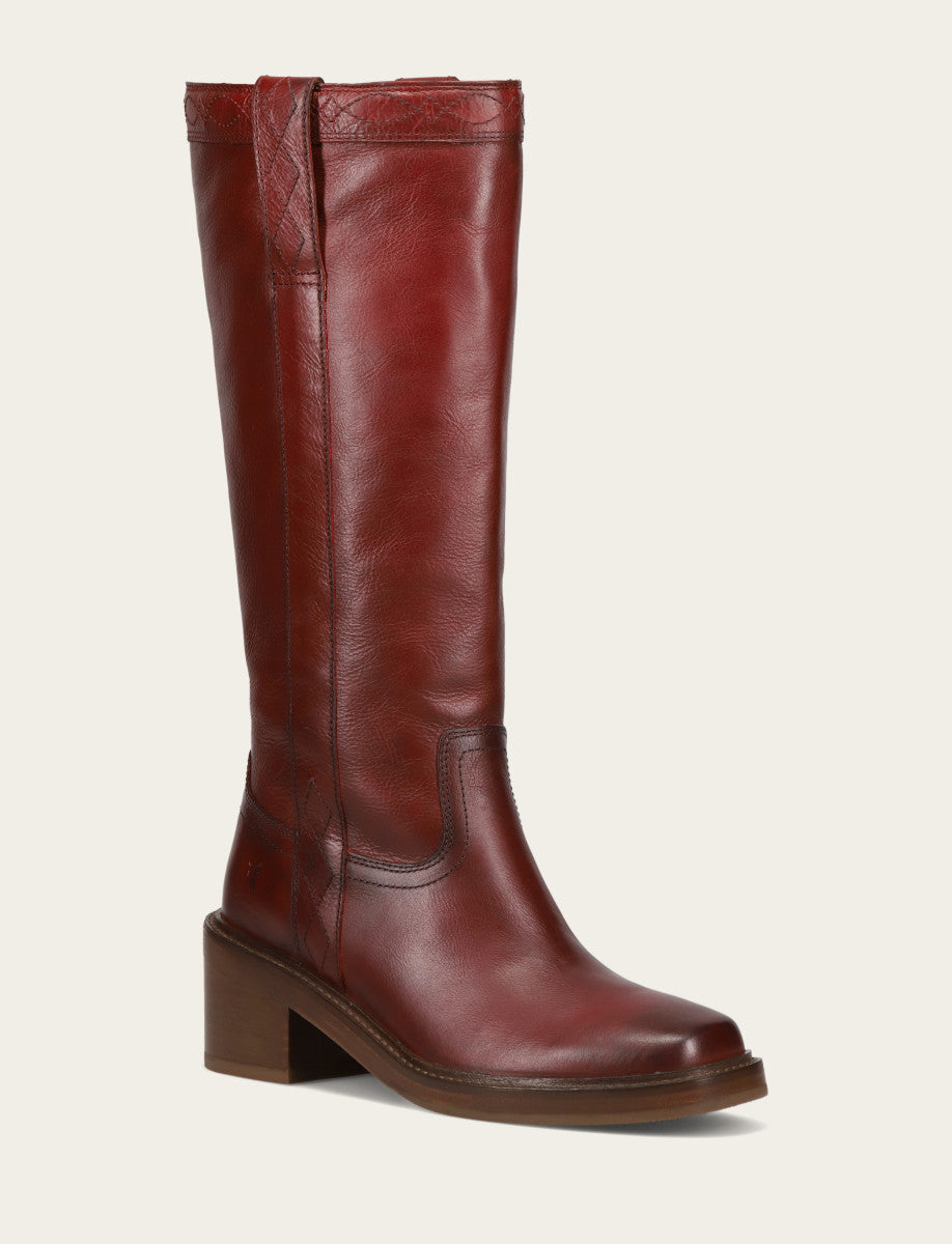 Women's Merlot Kate Pull On Wide Calf Boot
