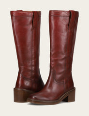 Women's Merlot Kate Pull On Wide Calf Boot