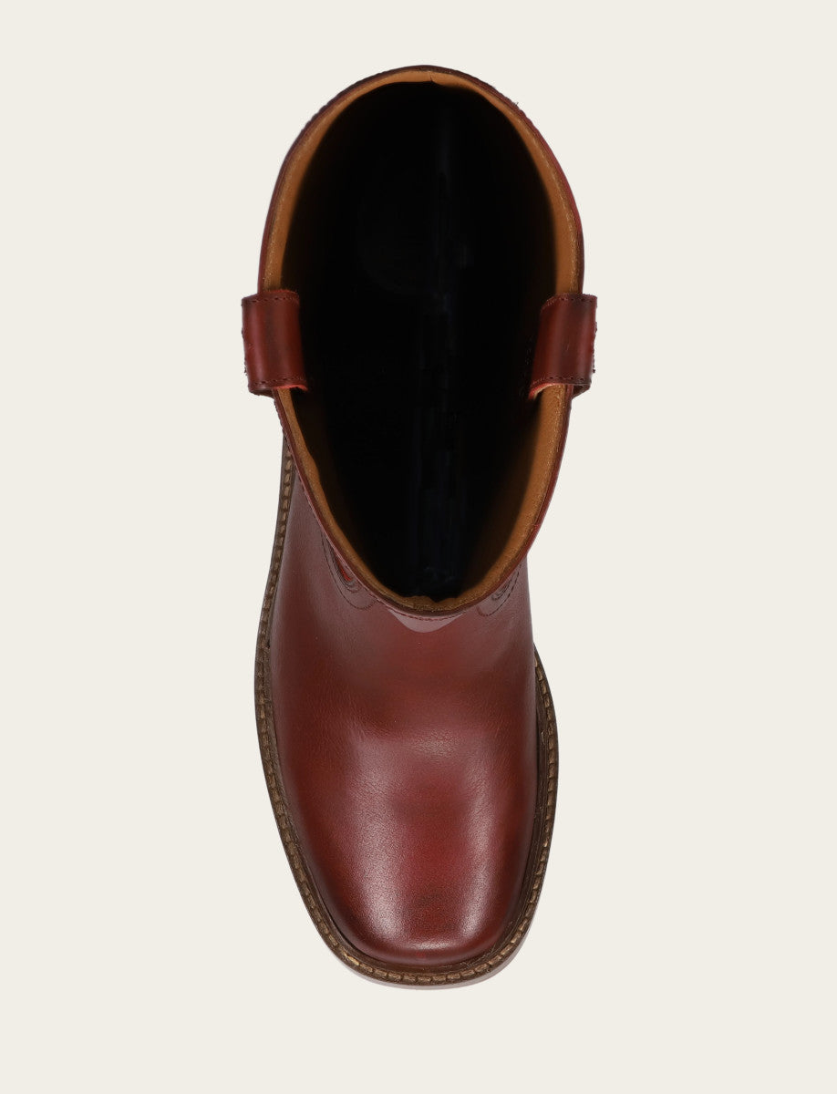 Women's Merlot Kate Pull On Wide Calf Boot