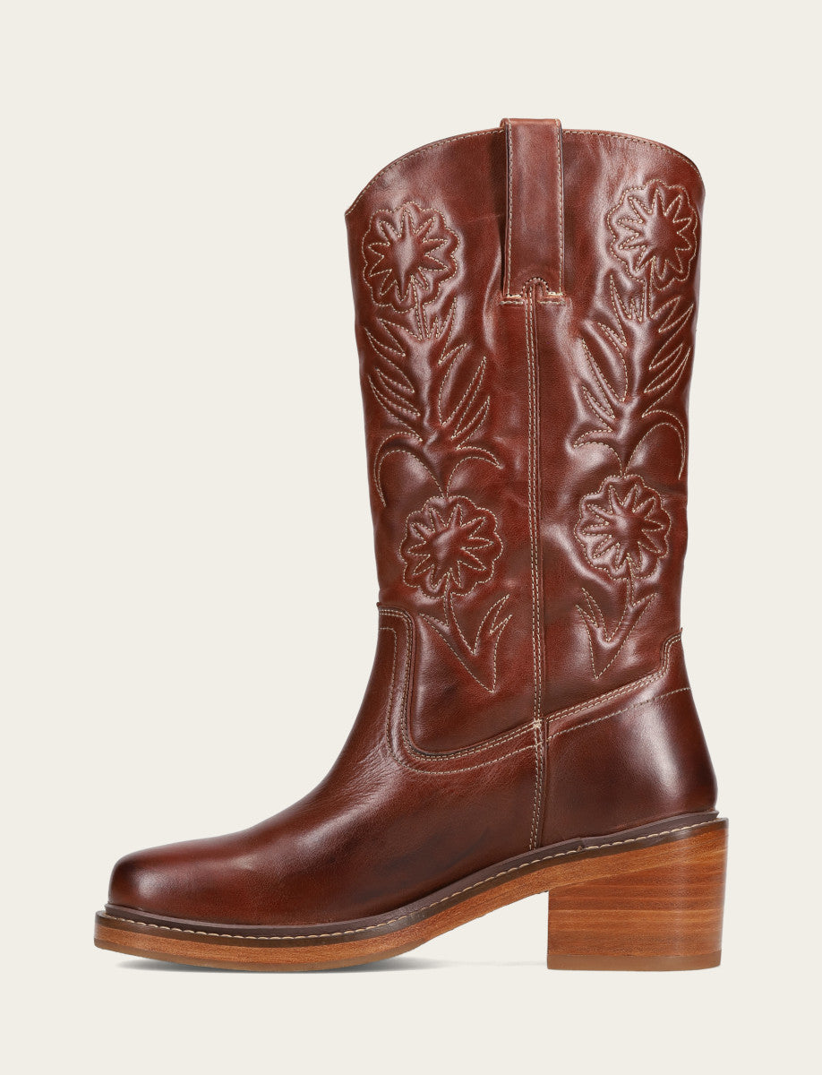 Auburn Kate Deco Stitch Boot