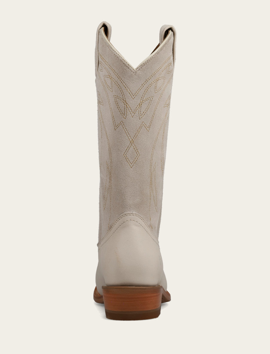Ivory Billy Pull On Deco Stitch Boot