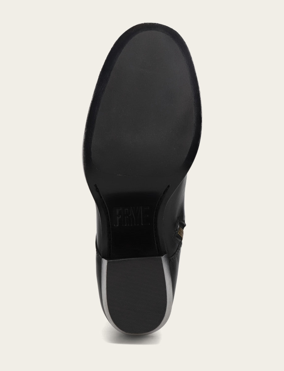 Women's Black Jean Lace Up Boot