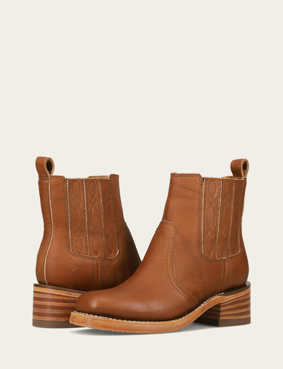Women's Saddle Campus Chelsea Booties
