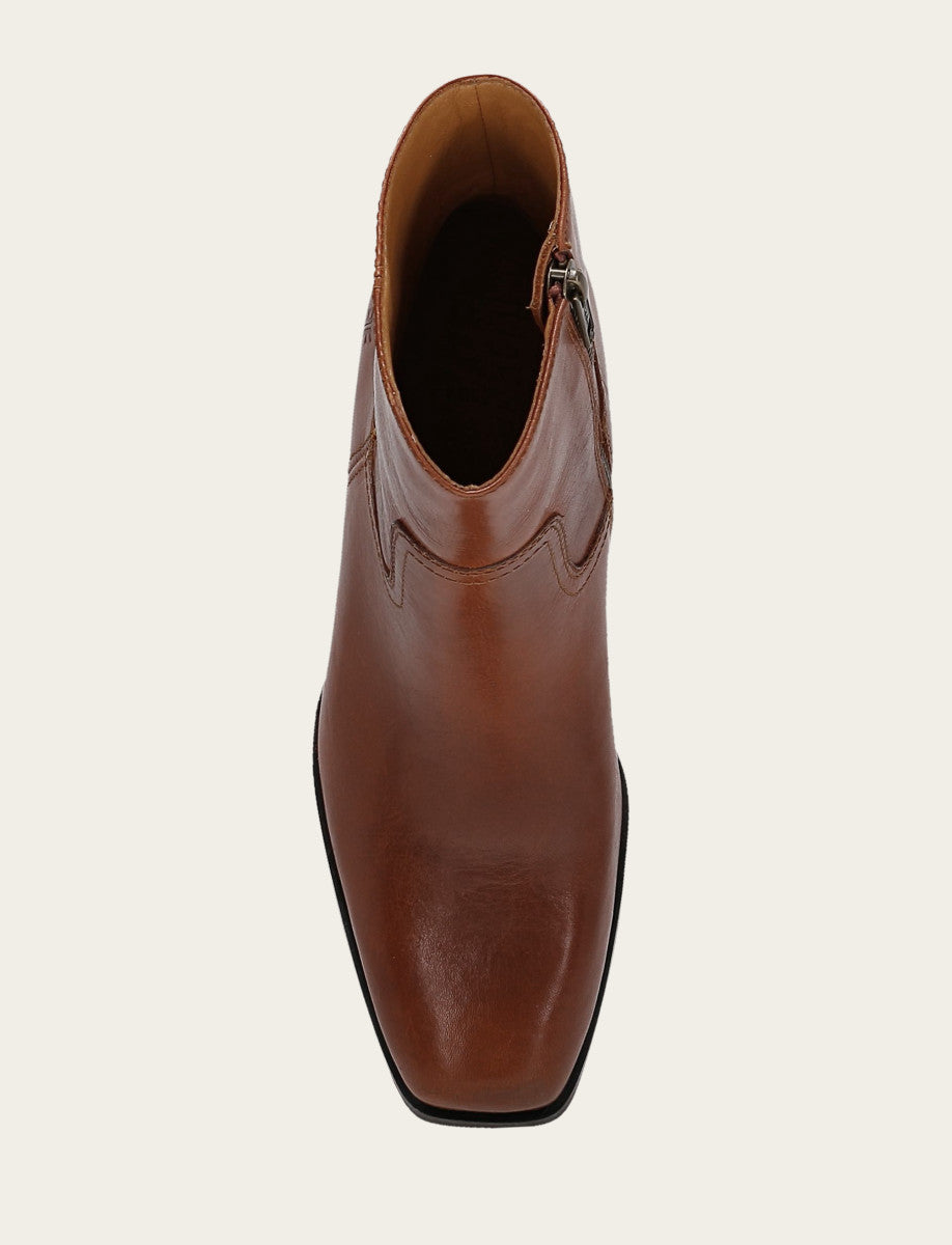 Women's Cinnamon Shiloh Zip Booties