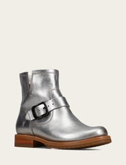 Women's Silver Veronica Flex Booties
