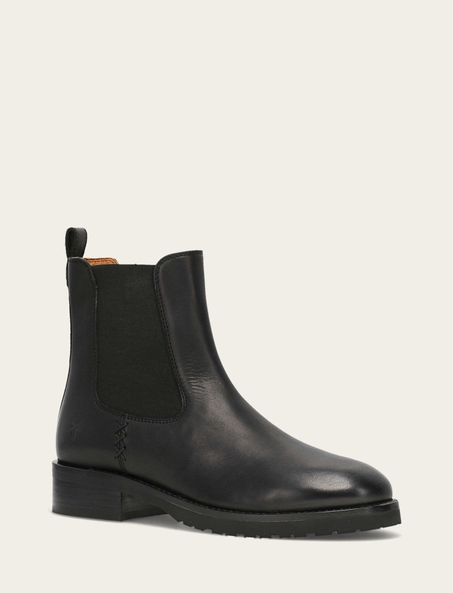 Women's Black Melissa Lug Chelsea Boot