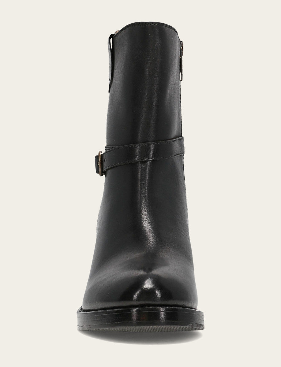 Women's Black Rylee Belted Inside Zip Boot