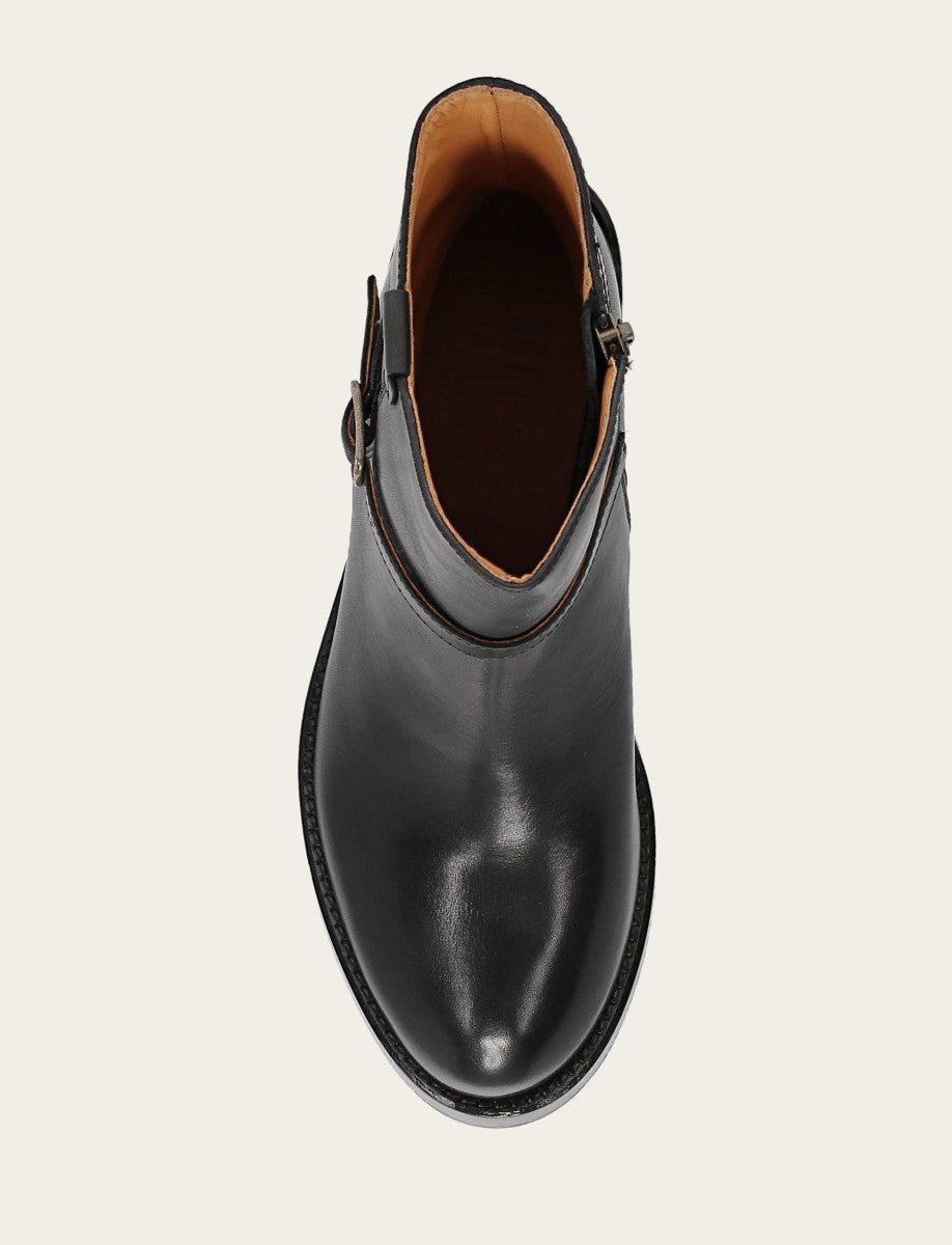 Women's Black Rylee Belted Inside Zip Boot