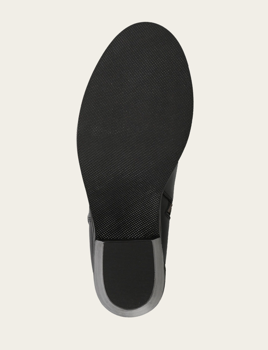 Women's Black Rylee Belted Inside Zip Boot