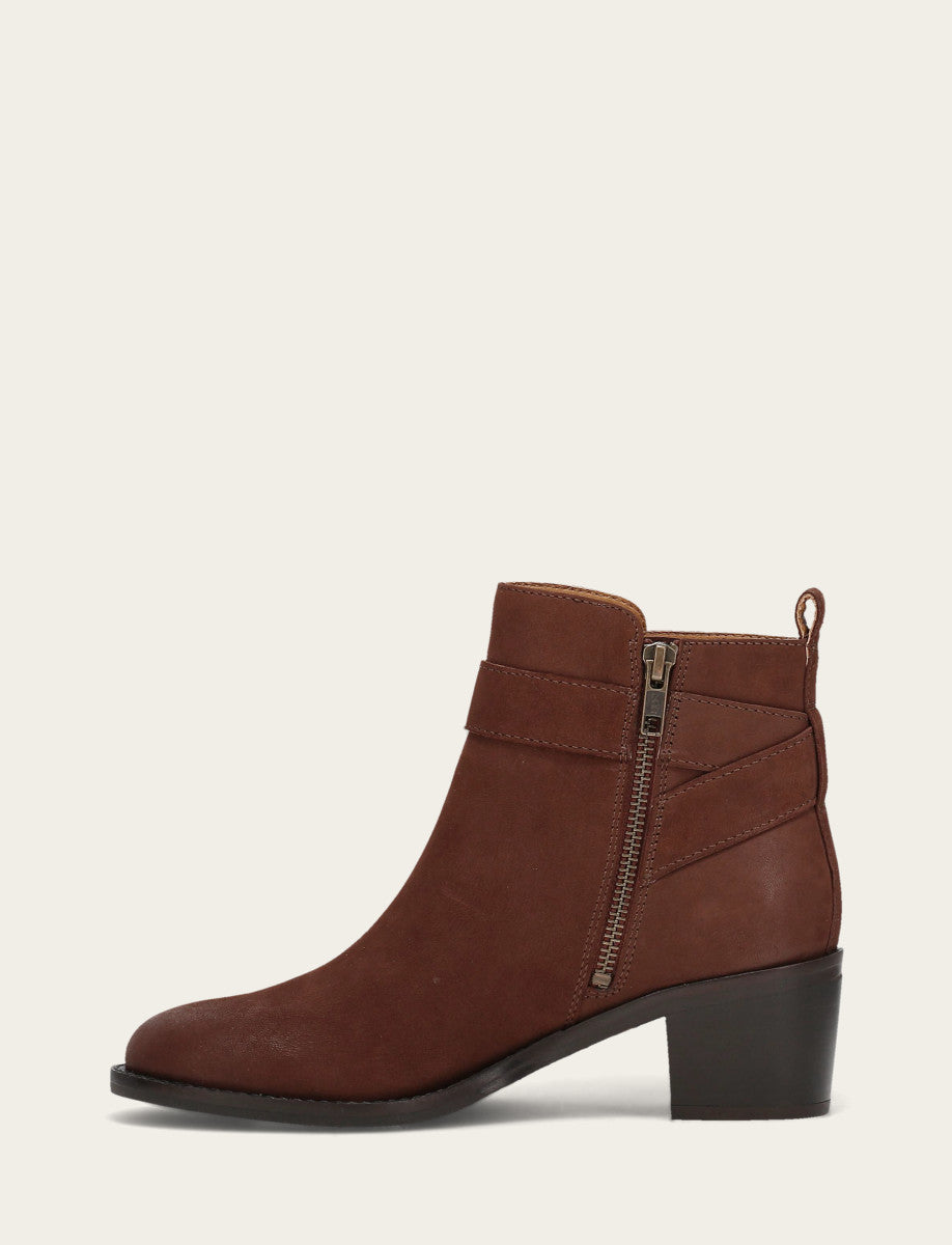 Women's Brown Piper Booties