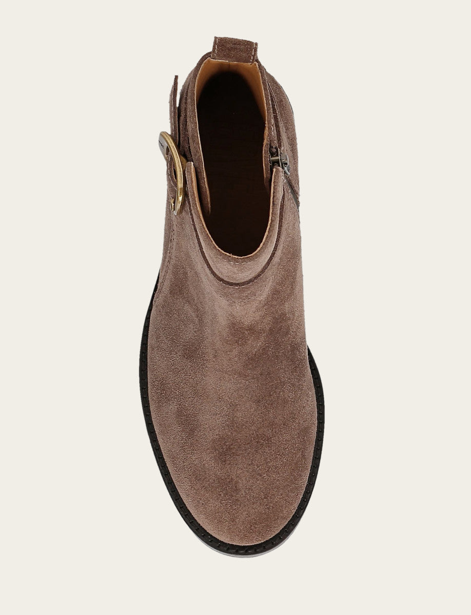 Women's Taupe Piper Booties