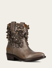 Women's Metallic Stone Billy Flower Boot
