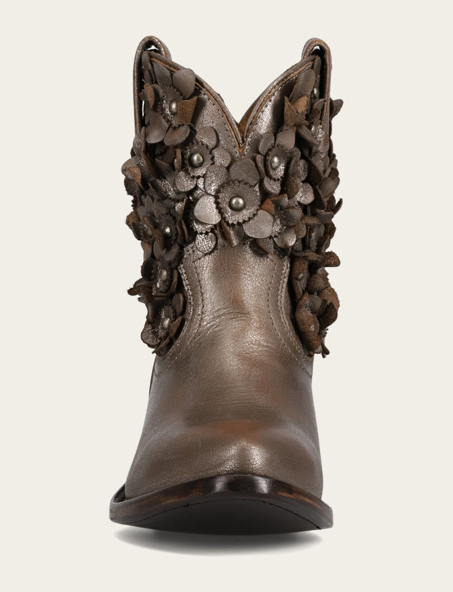 Women's Metallic Stone Billy Flower Boot