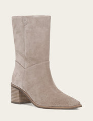 Women's Taupe Sadie Softy Mid Booties