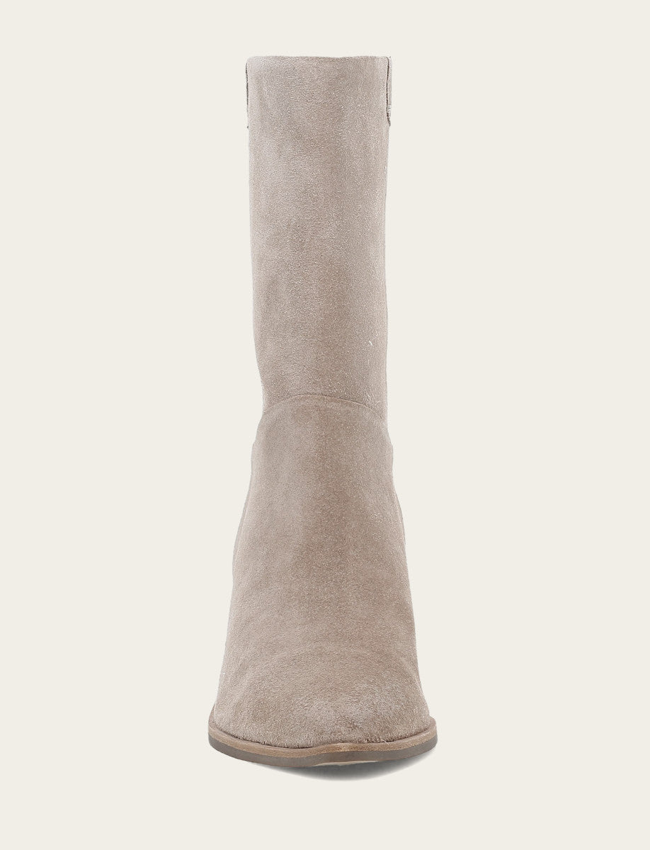 Women's Taupe Sadie Softy Mid Booties