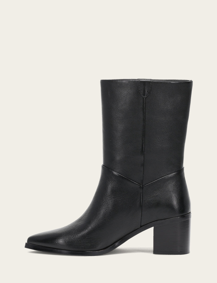 Women's Black Sadie Softy Mid Booties