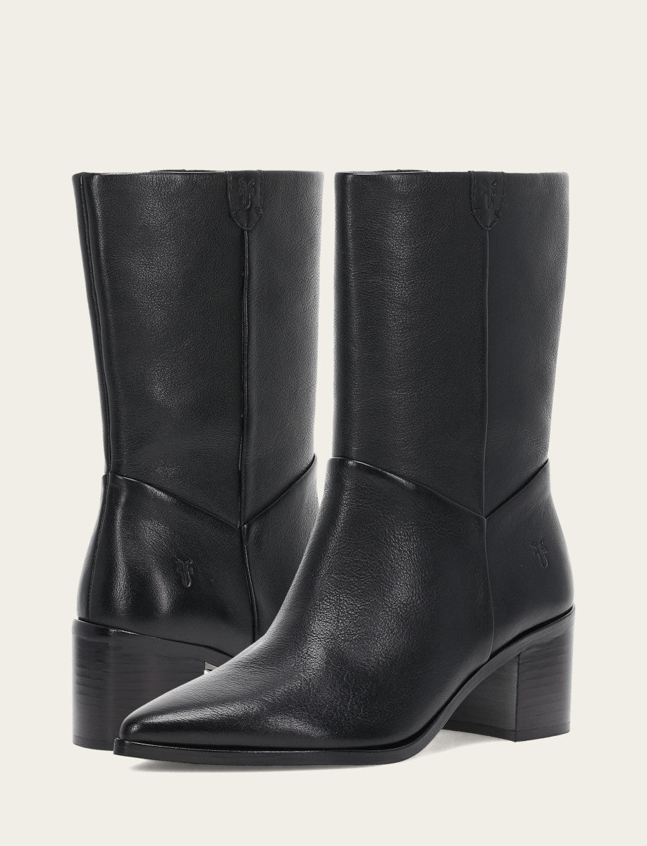 Women's Black Sadie Softy Mid Booties