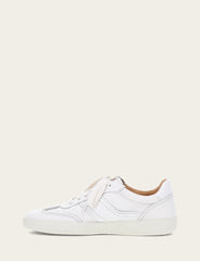 Women's White Milly Low Lace Sneakers
