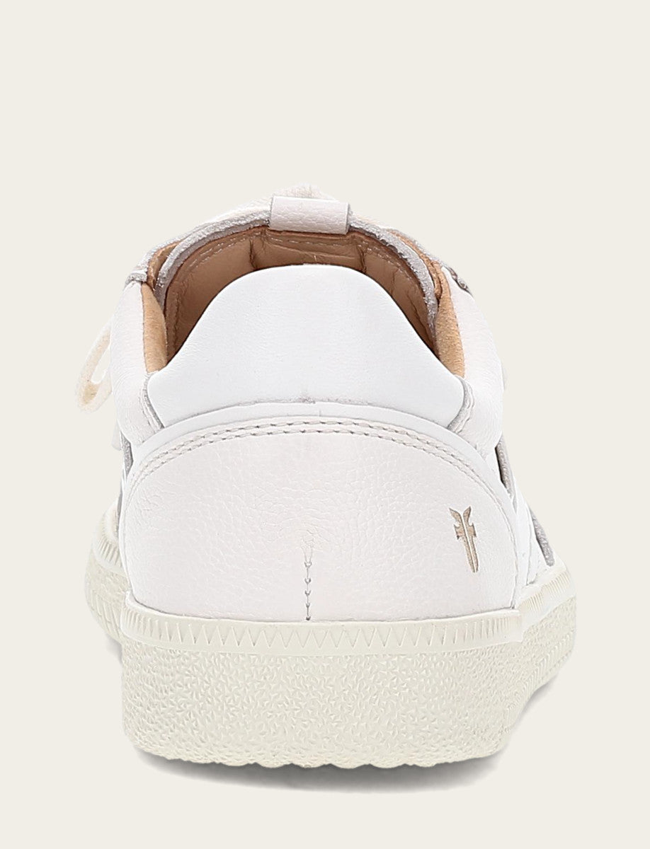 Women's White Milly Low Lace Sneakers