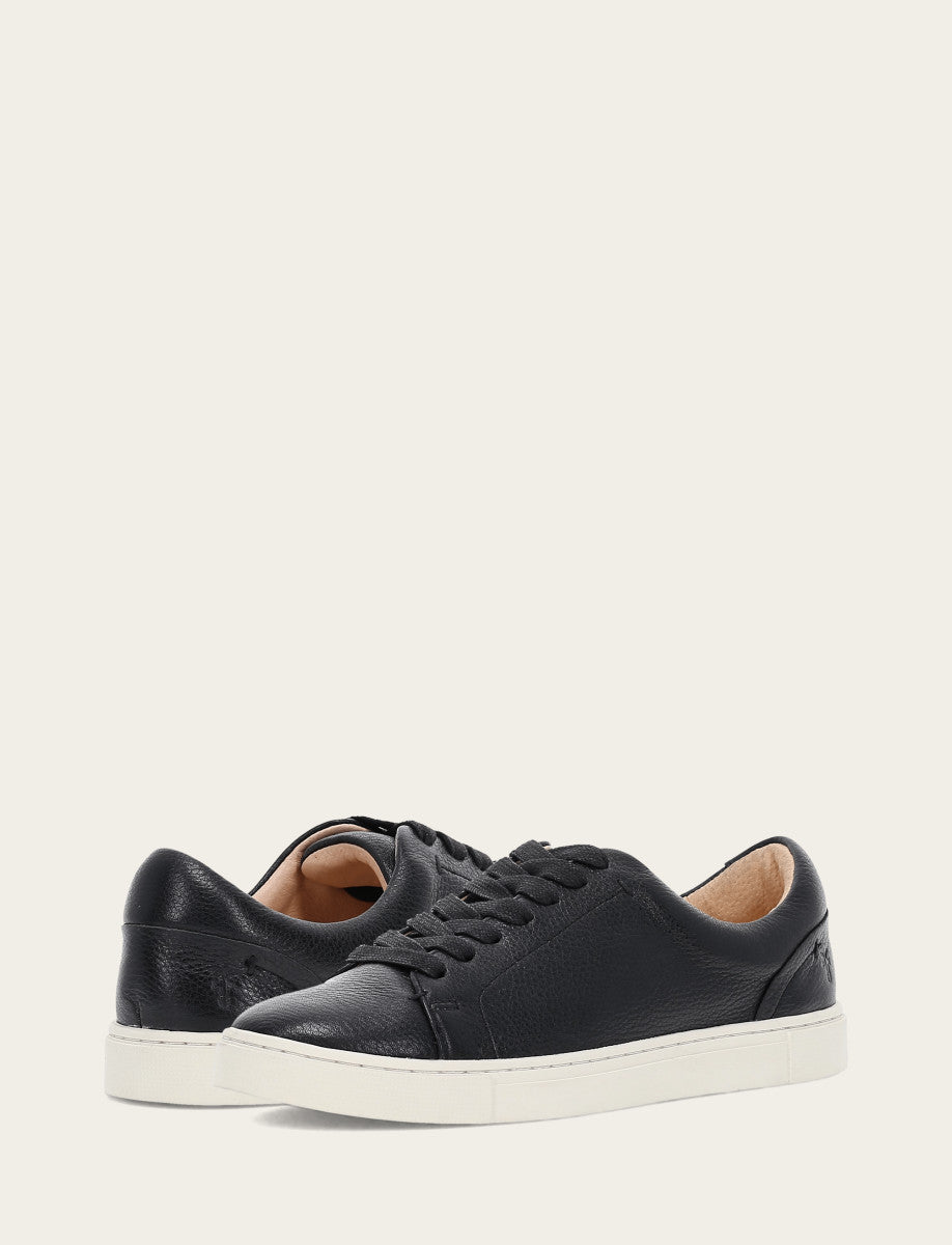 Women's Black Ivy Low Lace Sneakers
