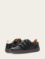 Women's Black Milly 3 Strap Sneakers