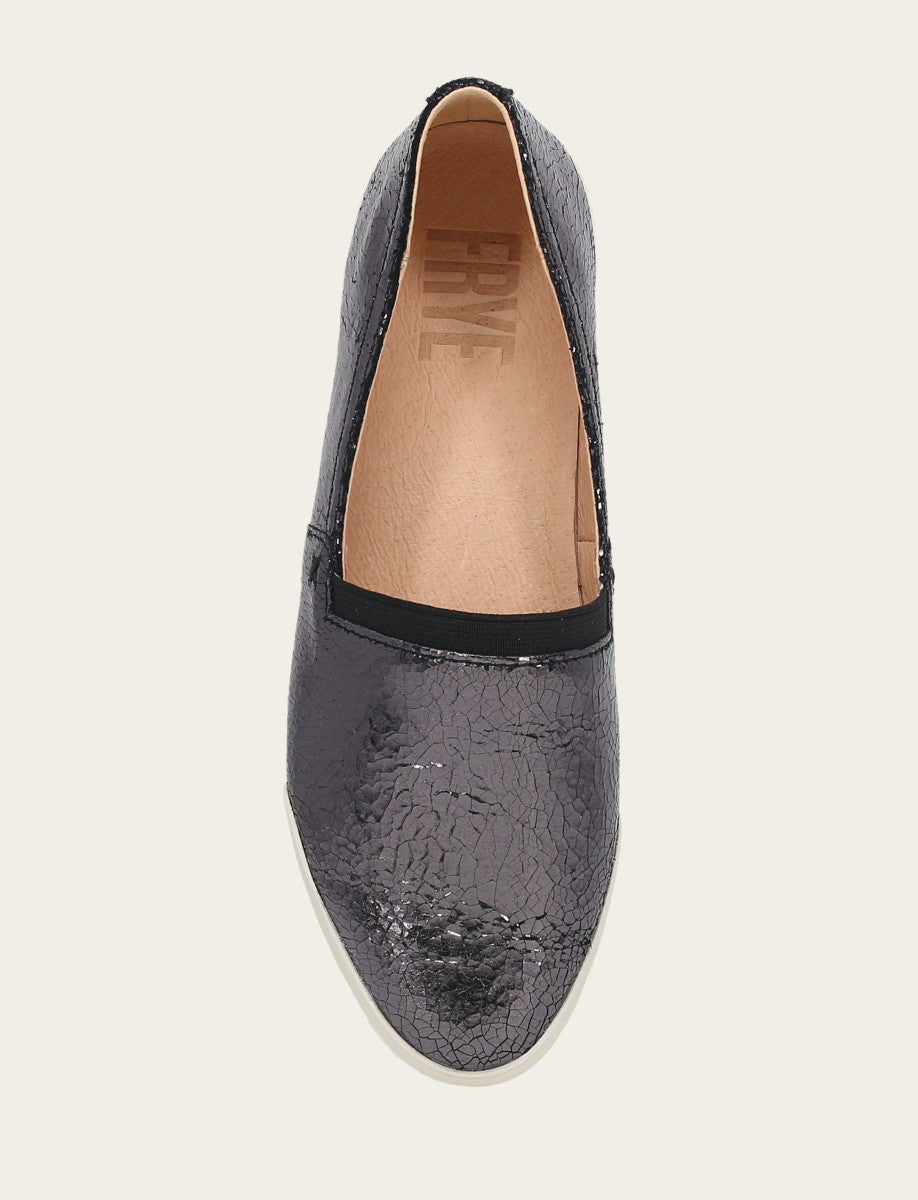 Women's Pewter Mirror Melanie Slip On Sneakers