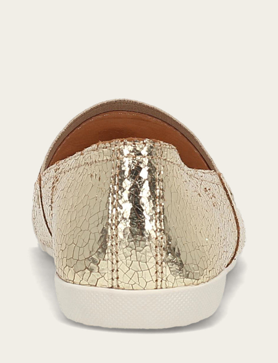 Women's Gold Mirror Melanie Slip On Sneakers