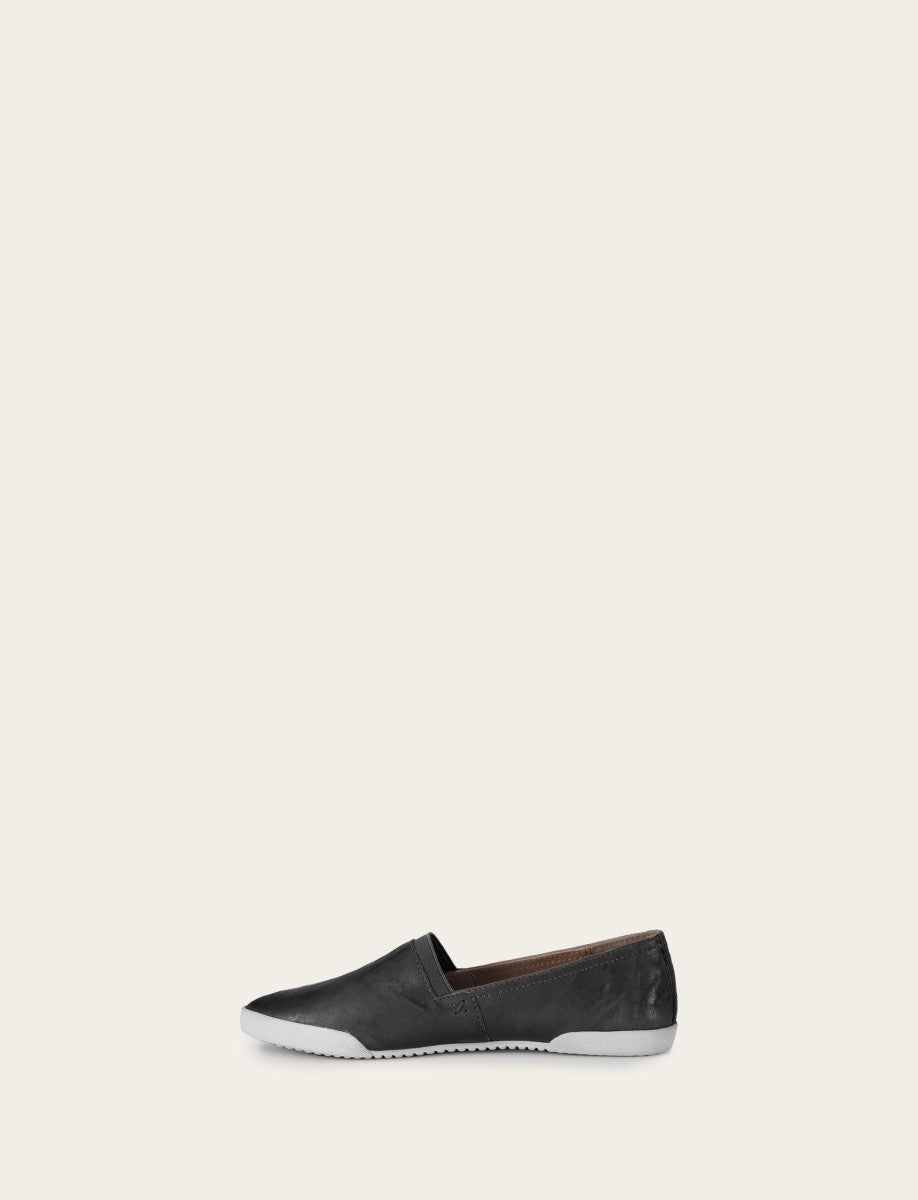 Women's Black Melanie Slip On Sneakers