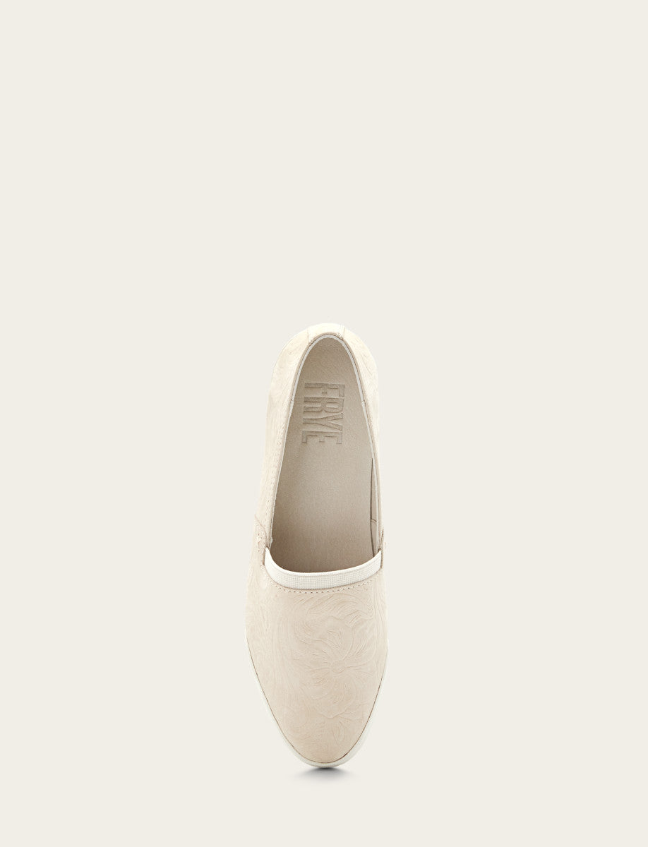 Women's Ivory Melanie Slip On Sneakers