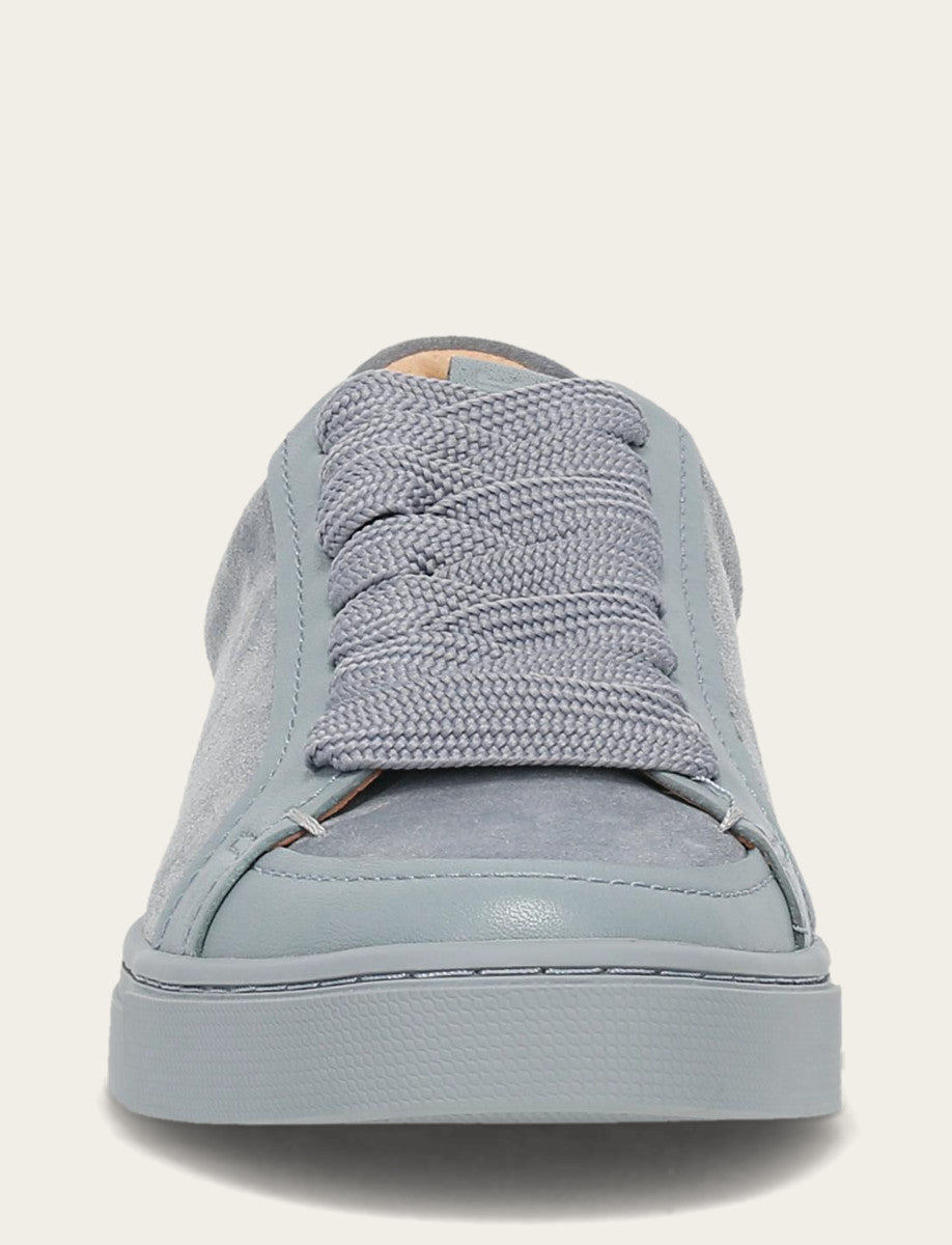 Women's Steel Blue Ivy Court Low Lace Sneakers