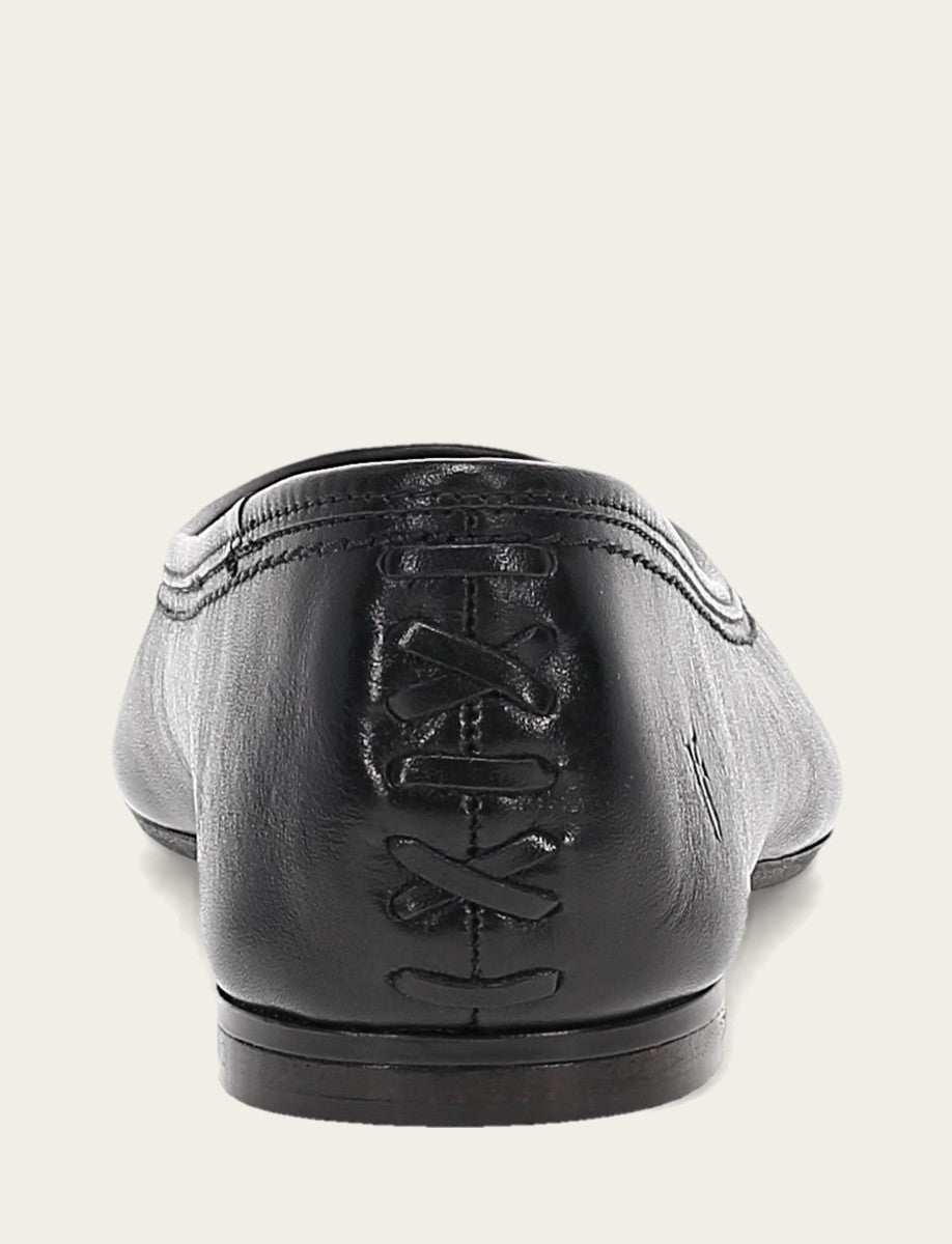 Women's Black Heather Ballet Flats