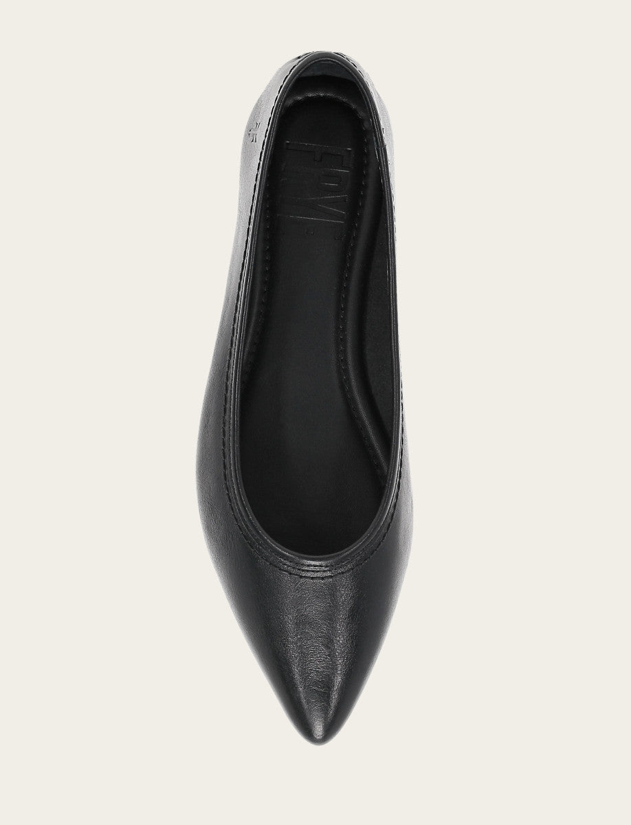 Women's Black Heather Ballet Flats