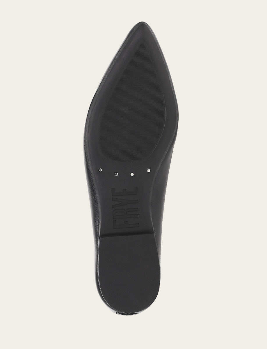 Women's Black Heather Ballet Flats