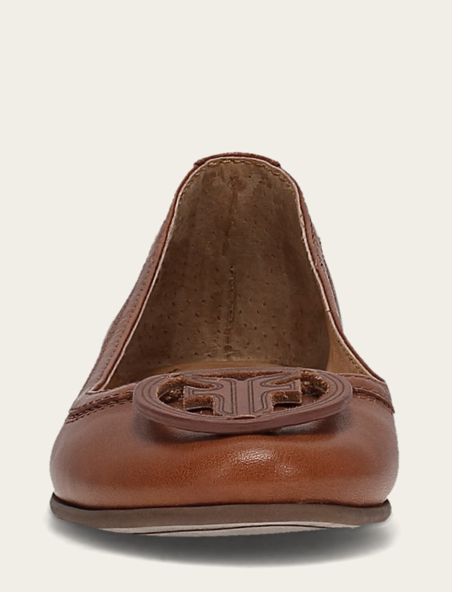 Women's Cinnamon Carson Logo Ballet Shoe