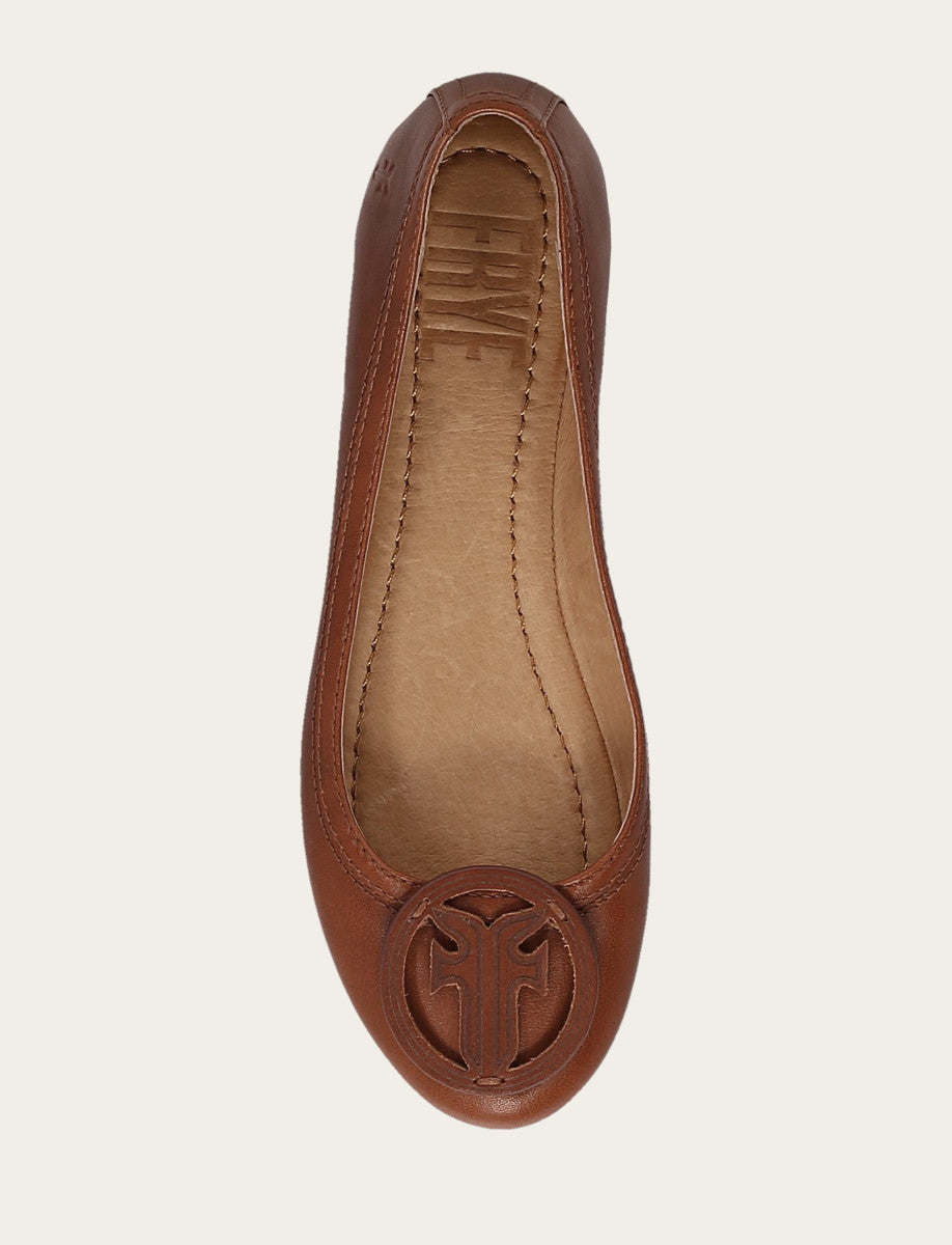 Women's Cinnamon Carson Logo Ballet Shoe