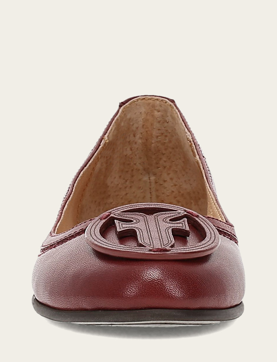 Women's Cranberry Carson Logo Ballet Shoe