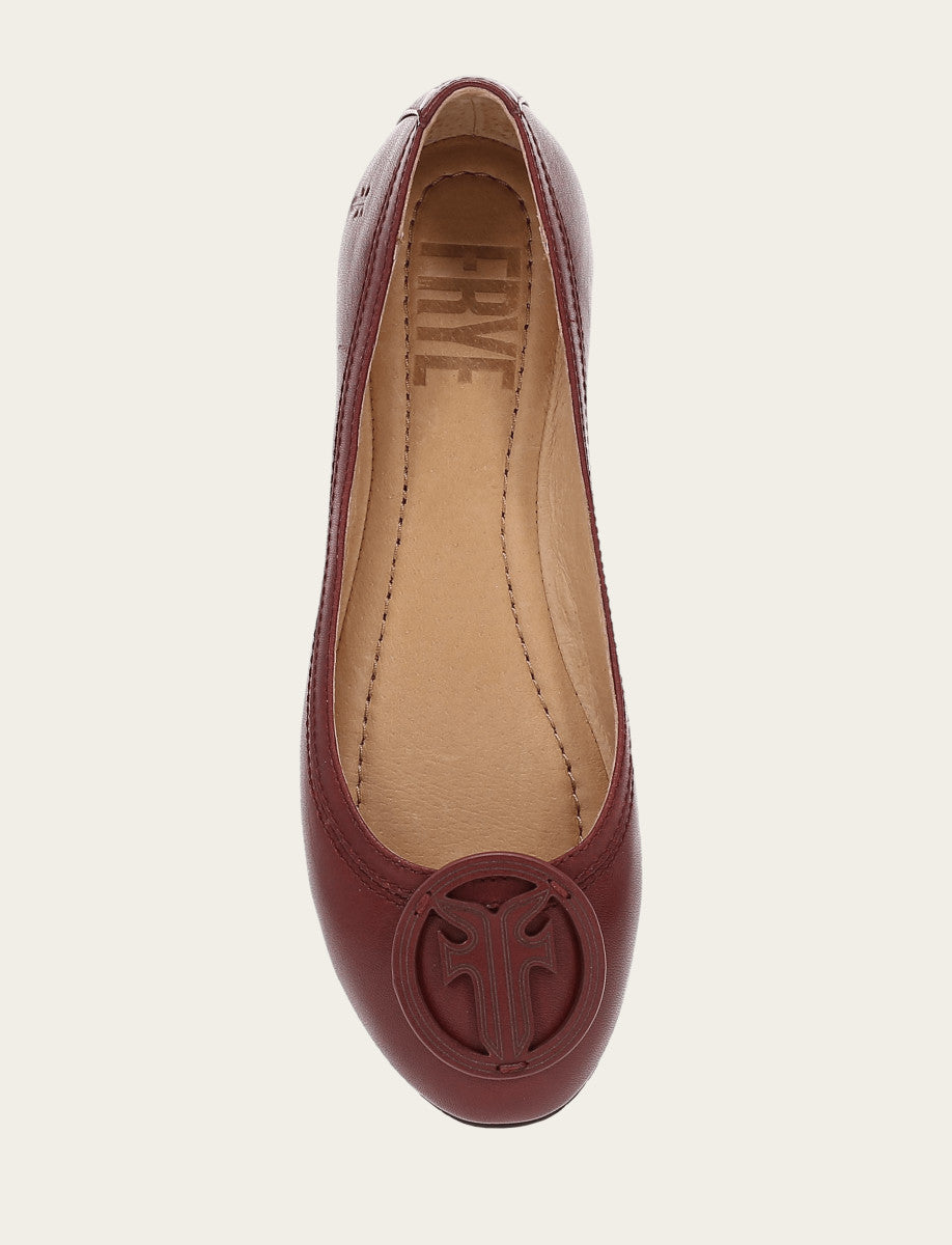 Women's Cranberry Carson Logo Ballet Shoe