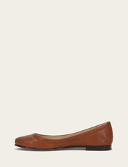 Women's Cognac Carson Ballet Flats