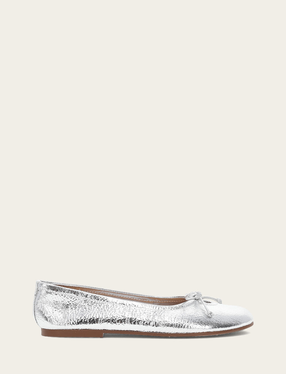 Women's Silver Emma Ballet Shoe