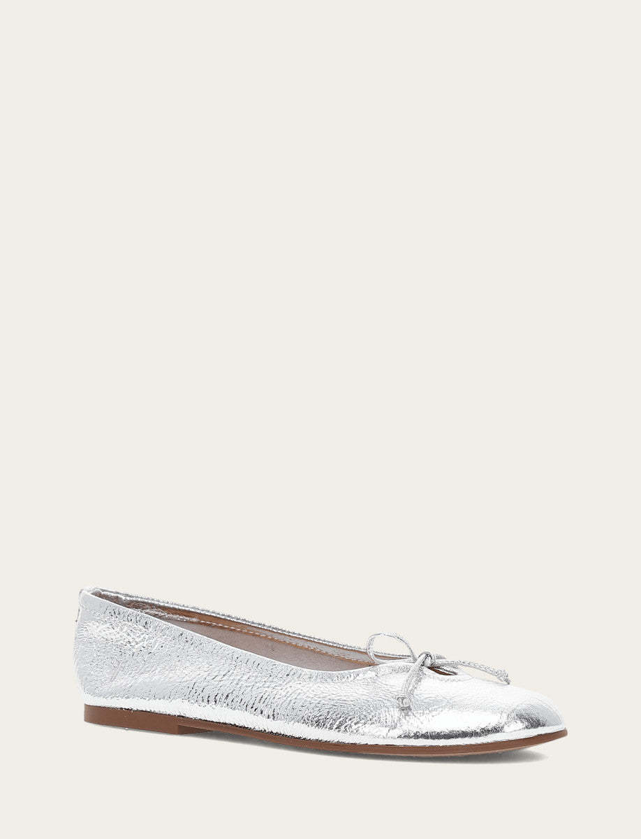 Women's Silver Emma Ballet Shoe