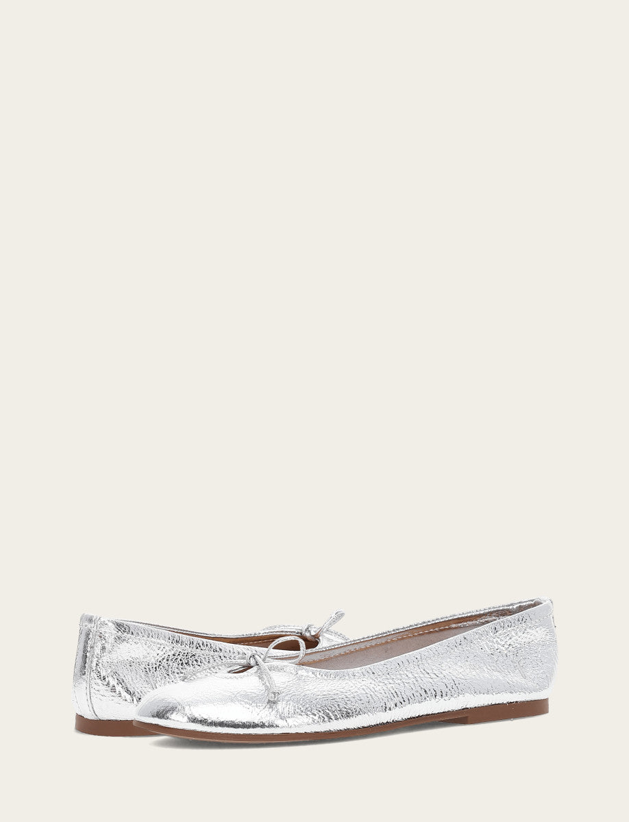 Women's Silver Emma Ballet Shoe