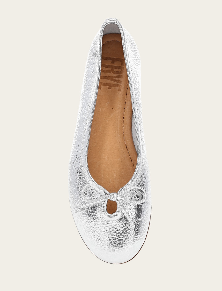 Women's Silver Emma Ballet Shoe