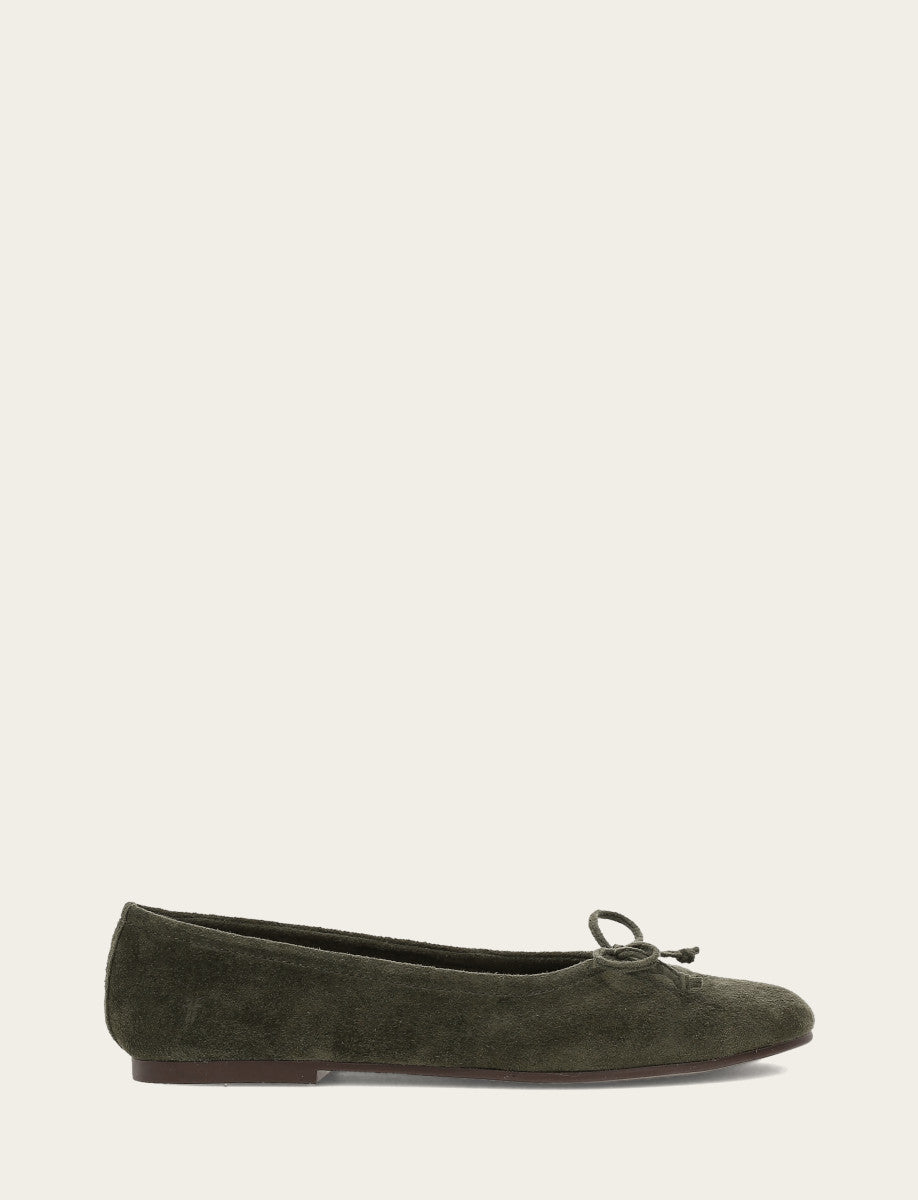 Women's Dark Olive Emma Ballet Shoe