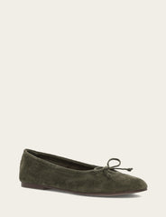 Women's Dark Olive Emma Ballet Shoe